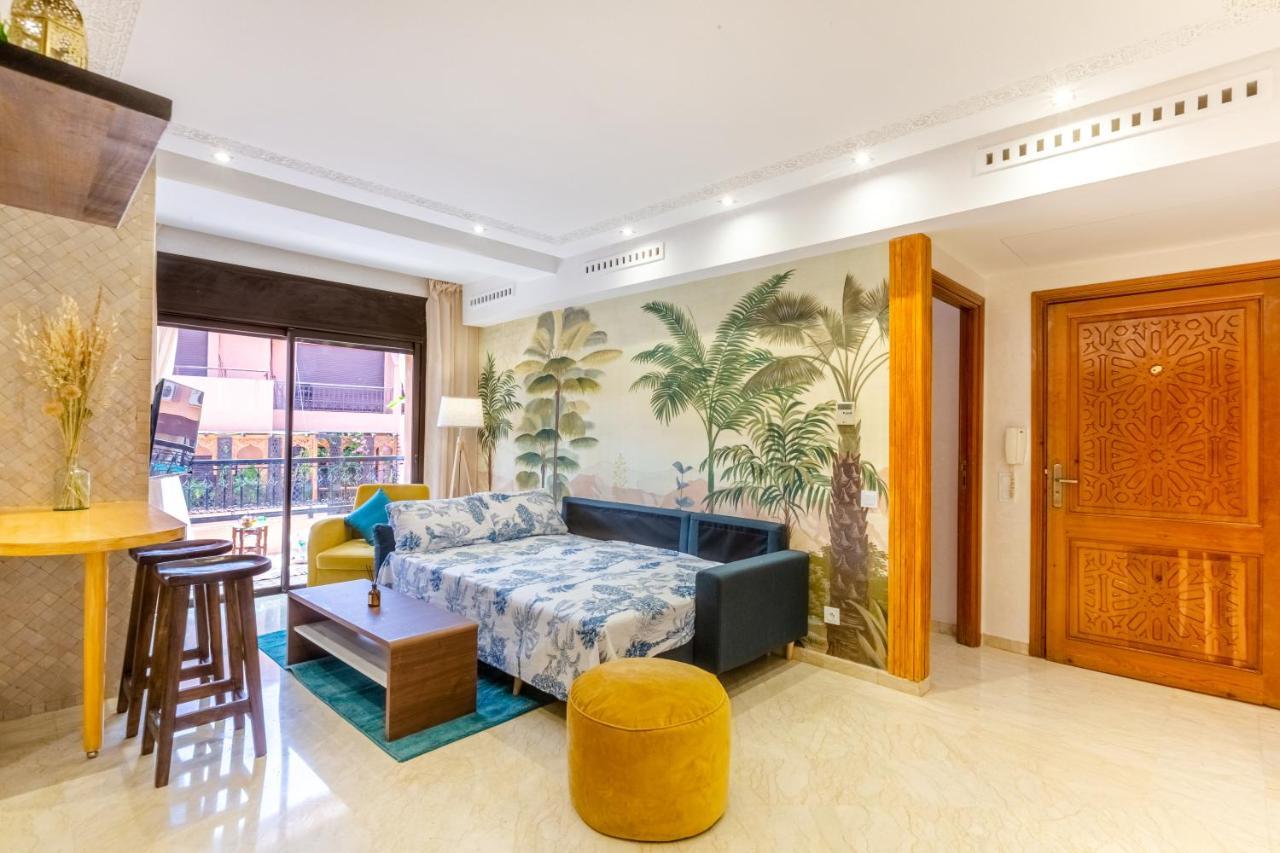 Le Palmier - Appartement Authentique A Gueliz Marakéš Exteriér fotografie