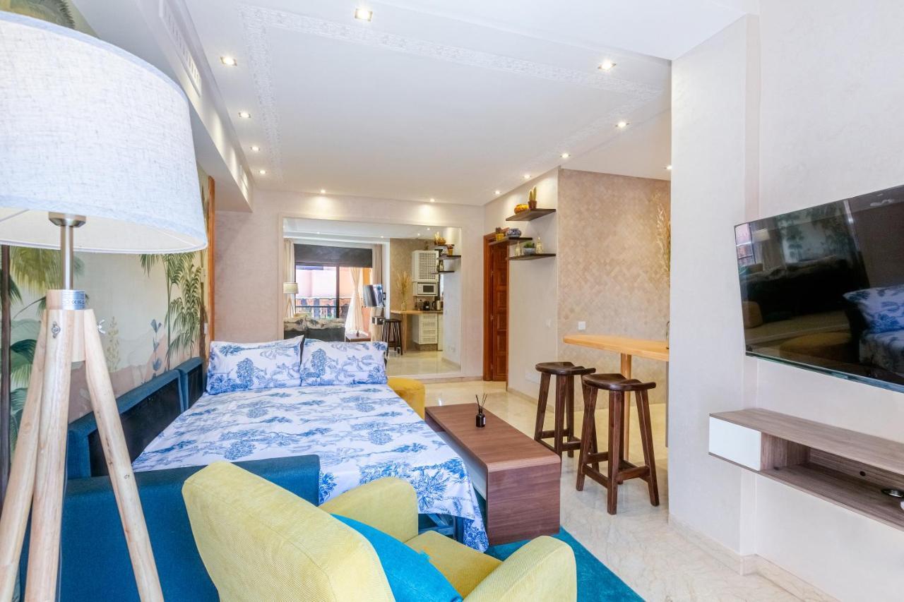 Le Palmier - Appartement Authentique A Gueliz Marakéš Exteriér fotografie